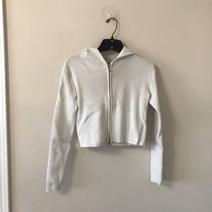white brandy arden zip up